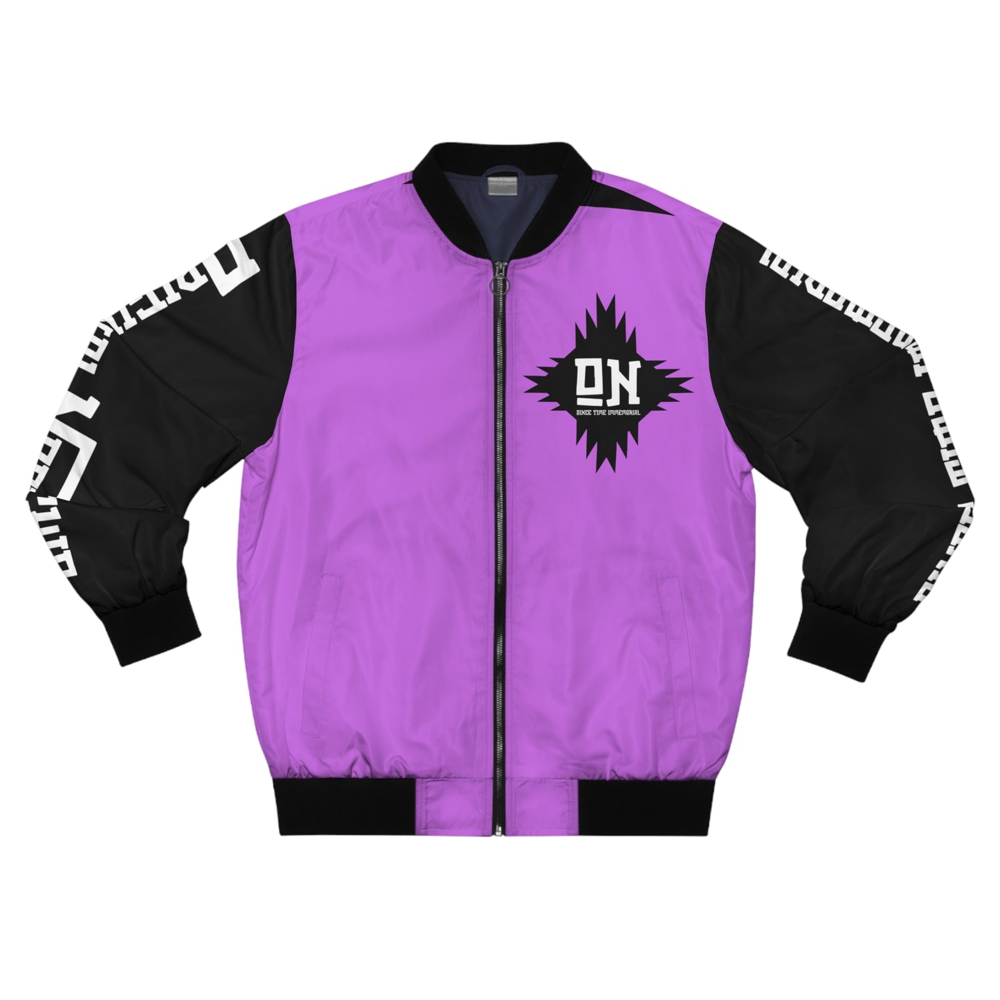 Original Neechie Men's Bomber Jacket - Purple