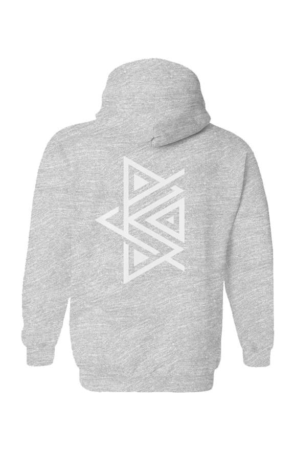 Grey Syllabic Unisex Gildan Hoodie